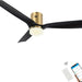 52 in. Smart Ceiling Fan with Dimmable LED Light, Fancy Ceiling Fans with Remote Alexa Google Assistant Siri Shortcuts -1-ErisView