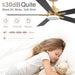 52 in. Smart Ceiling Fan with LED Light and Remote Voice Alexa Google Wi-Fi Control, White and Gold Ceiling Fan for Bedroom, Outdoor Fans for Porch Patio-3-ErisView