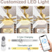 52 in. Smart Ceiling Fan with LED Light and Remote Voice Alexa Google Wi-Fi Control, White and Gold Ceiling Fan for Bedroom, Outdoor Fans for Porch Patio-4-ErisView