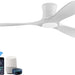52 in. Smart Low Profile Ceiling Fan with Light and Remote Wi-Fi Alexa APP Control, Flush Mount Ceiling Fan, Modern Ceiling Fan for Bedroom Patio-1-ErisView