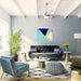 52 in. Smart Wi-Fi Ceiling Fan with LED Light and Handheld Remote, Hugger Ceiling Fans-5-ErisView