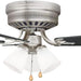 52 in. Traditional 5 Blade Ceiling Fan, Hugger Ceiling Fans, Low Profile Ceiling Fan with LED Light Kit, Reversible Bronze Ceiling Fan-31-ErisView