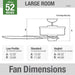 52 in. Traditional Ceiling Fans without Lights, Indoor Bronze Ceiling Fan with Pull Chains, Reversible Whisperwind Motor, Hugger Ceiling Fans-5-ErisView