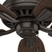 52 in. Traditional Ceiling Fans without Lights, Indoor Bronze Ceiling Fan with Pull Chains, Reversible Whisperwind Motor, Hugger Ceiling Fans-6-ErisView