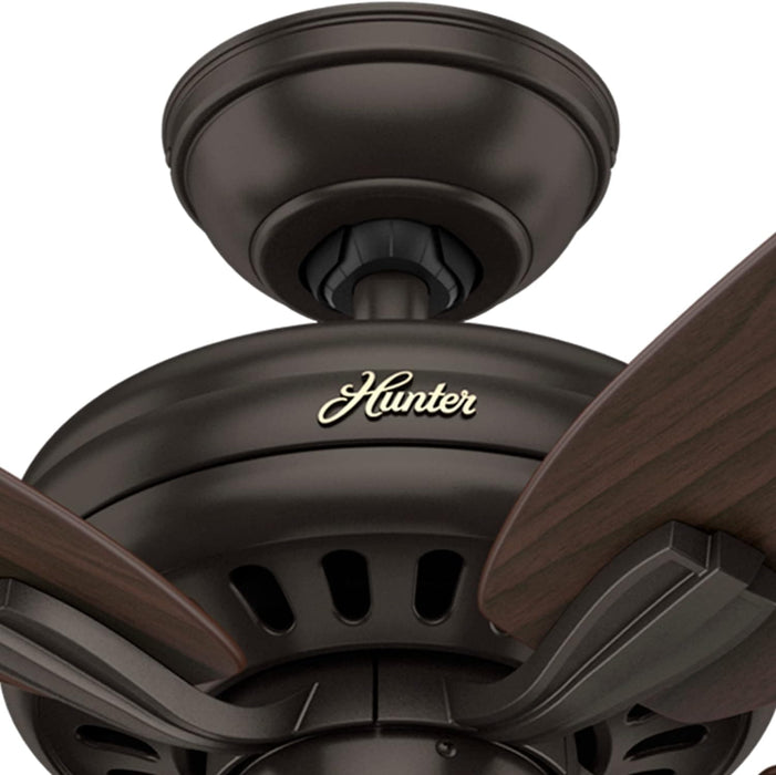52 in. Traditional Ceiling Fans without Lights, Indoor Bronze Ceiling Fan with Pull Chains, Reversible Whisperwind Motor, Hugger Ceiling Fans-8-ErisView