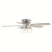 52 in. Traditional Flush Mount Ceiling Fan with Light Kit Remote Control, Modern Reversible Ceiling Fan for Living Room-ErisView
