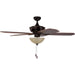 52 in. Traditional Indoor LED Ceiling Fan with Light Pull Chain, Reversible Ceiling Fan Summer Winter, Bronze Ceiling Fan-8-ErisView