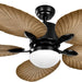52 in. Tropical Ceiling Fan with LED Light and Remote, Palm Leaf Ceiling Fan, Silent Ceiling Fan for Porch, Indoor Ceiling Fan for Living Room Bedroom-1-ErisView