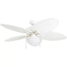 52 in. Tropical Indoor Outdoor Ceiling Fan with Light Pull Chain Control, 5-Blade Outdoor LED Ceiling Fan for Porch Patio-ErisView