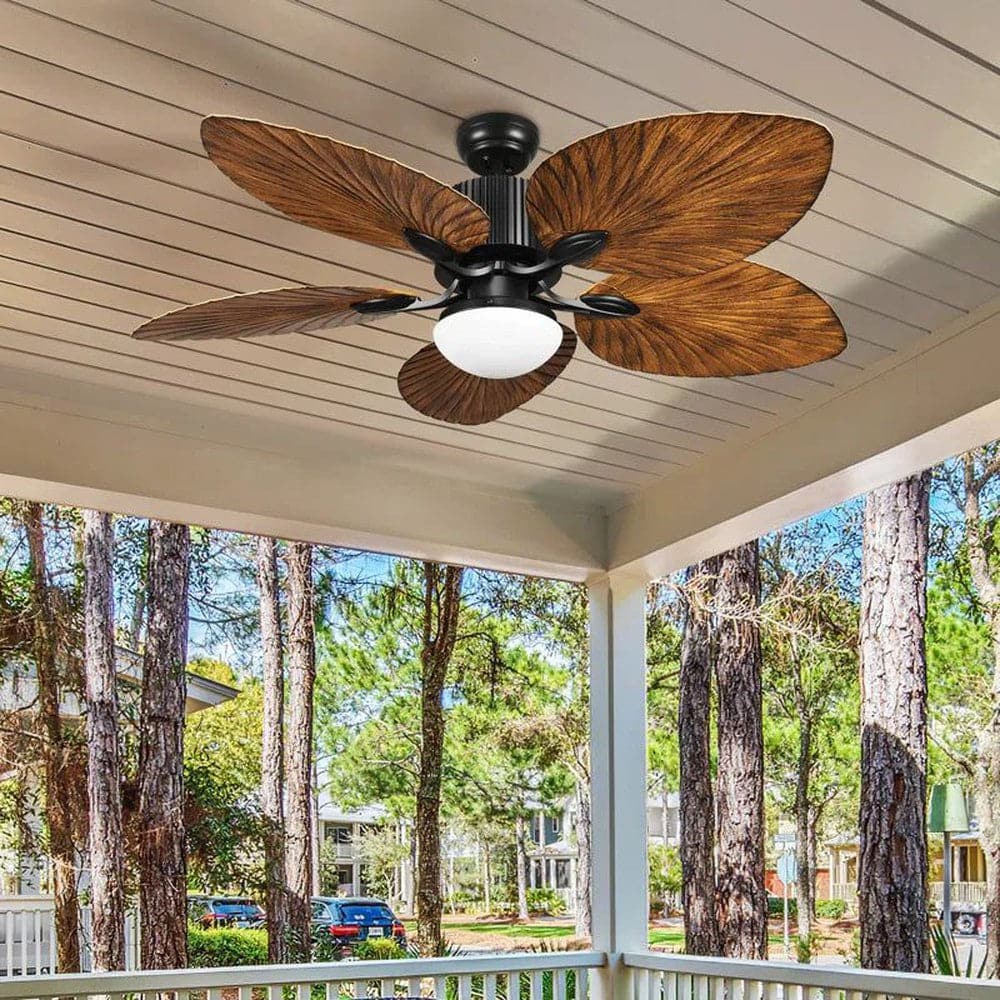 Outdoor Ceiling Fan with Light