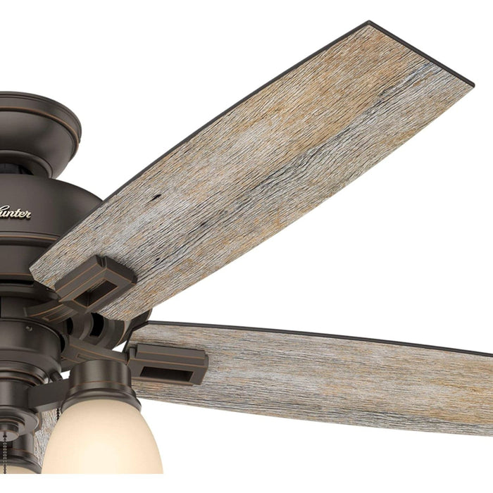 52 in. Unique Ceiling Fans with Lights Kit and Pull Chain, Ceiling Hugger Ceiling Fans-12-ErisView