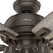 52 in. Unique Ceiling Fans with Lights Kit and Pull Chain, Ceiling Hugger Ceiling Fans-8-ErisView