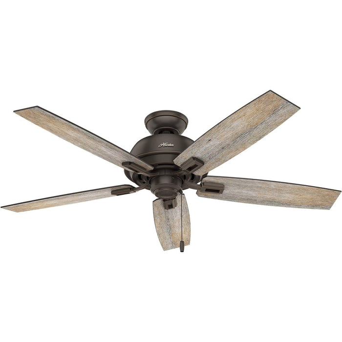 52 in. Unique Ceiling Fans with Lights Kit and Pull Chain, Ceiling Hugger Ceiling Fans-9-ErisView