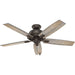 52 in. Unique Ceiling Fans with Lights Kit and Pull Chain, Ceiling Hugger Ceiling Fans-9-ErisView