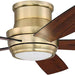 52 in. Unique Ceiling Fans with Lights and Remote, 5 Blades Brass Ceiling Fan-1-ErisView