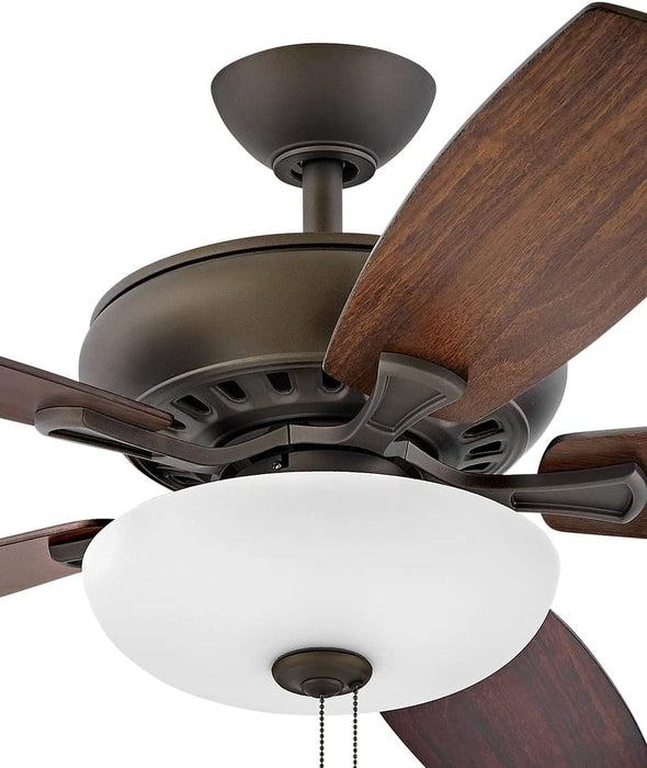 52 in. Wet Rated Outdoor Ceiling Fans, Indoor Brushed Nickel Ceiling Fan-14-ErisView