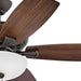52 in. Wet Rated Outdoor Ceiling Fans, Indoor Brushed Nickel Ceiling Fan-15-ErisView