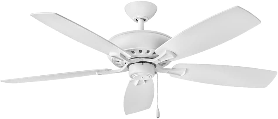 52 in. Wet Rated Outdoor Ceiling Fans, Indoor Brushed Nickel Ceiling Fan-18-ErisView