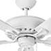 52 in. Wet Rated Outdoor Ceiling Fans, Indoor Brushed Nickel Ceiling Fan-19-ErisView