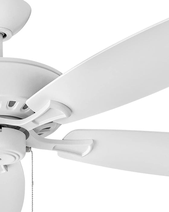 52 in. Wet Rated Outdoor Ceiling Fans, Indoor Brushed Nickel Ceiling Fan-20-ErisView