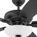 52 in. Wet Rated Outdoor Ceiling Fans, Indoor Brushed Nickel Ceiling Fan-27-ErisView