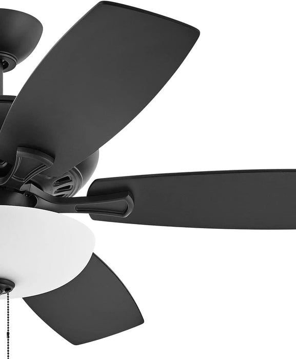 52 in. Wet Rated Outdoor Ceiling Fans, Indoor Brushed Nickel Ceiling Fan-28-ErisView