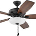 52 in. Wet Rated Outdoor Ceiling Fans, Indoor Brushed Nickel Ceiling Fan-29-ErisView