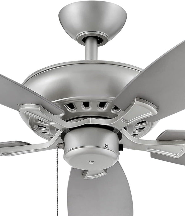 52 in. Wet Rated Outdoor Ceiling Fans, Indoor Brushed Nickel Ceiling Fan-2-ErisView