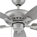 52 in. Wet Rated Outdoor Ceiling Fans, Indoor Brushed Nickel Ceiling Fan-2-ErisView