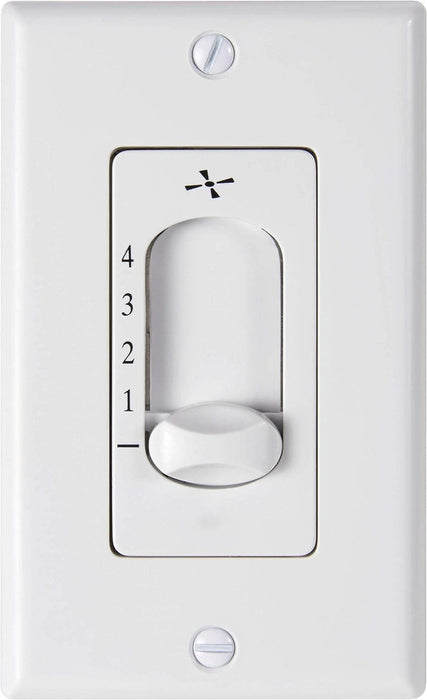 52 in. White Flat Ceiling Fan, IndoorOutdoor Ceiling Fans without Lights-6-ErisView