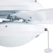 52 in. White Modern LED Ceiling Fan with Light Pull Chain, Reversible Ceiling Fan Winter Summer-12-ErisView