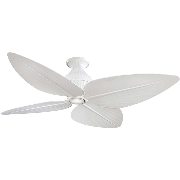 52 in. White Outdoor Ceiling Fans, Exterior Ceiling Fans, Best Outdoor Ceiling Fans-4-ErisView