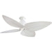 52 in. White Outdoor Ceiling Fans, Exterior Ceiling Fans, Best Outdoor Ceiling Fans-4-ErisView