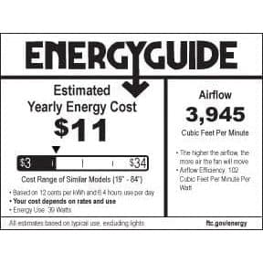 52 in. White Outdoor Ceiling Fans, Exterior Ceiling Fans, Best Outdoor Ceiling Fans-6-ErisView