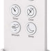 52 in. White, Smart Fans, Energy Efficient Ceiling Fans, Cooling Ceiling Fan for Home Bedroom Living Room, Office Ceiling Fan-6-ErisView