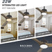 52 in. Wood Ceiling Fan with Light and Remote, 3 Blade Reversible DC Ceiling Fan, Outdoor Ceiling Fan for Patio, Indoor Farmhouse Ceiling Fan for Bedroom-3-ErisView