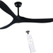 52 in. Wood Ceiling Fan with Remote, 3 Blade Ceiling Fans without Lights for Indoor Outdoor Use, Modern Silent Outdoor Ceiling Fan-8-ErisView