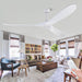 52 in. Wood Ceiling Fan with Remote for Living Room, Walnut Ceiling Fans without Lights, Outdoor Fan for Porch Patio, Ceiling Fan for Sloped Ceiling-28-ErisView