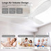 52 in. Wood Ceiling Fan without Lights, 3 Blade Ceiling Fan with Remote Control, Indoor Outdoor Ceiling Fan for Patio Bedroom Living Room-12-ErisView