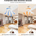 52 in. Wood Ceiling Fan without Lights, 3 Blade Ceiling Fan with Remote Control, Indoor Outdoor Ceiling Fan for Patio Bedroom Living Room-4-ErisView