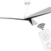 52 in. Wood Ceiling Fans without Lights, 3 Blade Ceiling Fan NO Light, Farmhouse Outdoor Ceiling Fans with Remote for Patio -41-ErisView