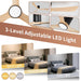 52 in. Wood Flush Mount Remote Control Ceiling Fan and Light, Reversible Quiet Natural Wood Ceiling Fans-5-ErisView
