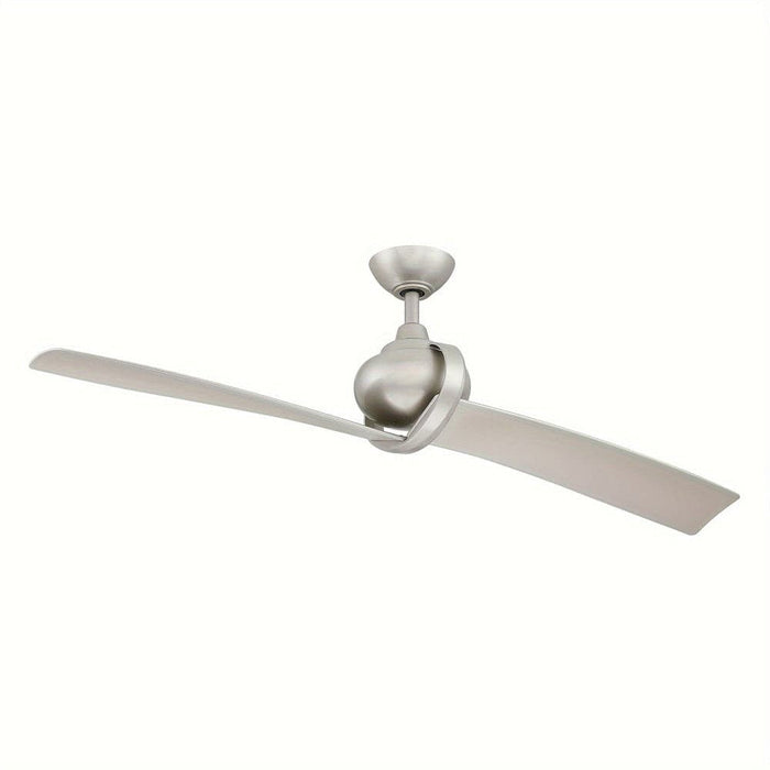 54 in. 2-Blade Modern Ceiling Fan with Remote for Living Room-ErisView
