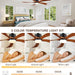 54 in. Black and Gold Ceiling Fan with Lights and Remote, Modern Ceiling Fan with 5 Wood Blades, New Ceiling Fans for Patio Bedroom-21-ErisView