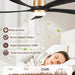 54 in. Black and Gold Ceiling Fan with Lights and Remote, Modern Ceiling Fan with 5 Wood Blades, New Ceiling Fans for Patio Bedroom-7-ErisView