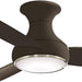 54 in. Ceiling Fan with Light Kit, Oil Rubbed Bronze Ceiling Fan with Hed Opal Glass-5-ErisView
