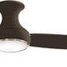 54 in. Ceiling Fan with Light Kit, Oil Rubbed Bronze Ceiling Fan with Hed Opal Glass-1-ErisView