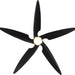 54 in. Modern Ceiling Fan with Light and Remote, Quiet Reversible DC Ceiling Fan with Downrods for Bedroom Living Room Dining Room -27-ErisView