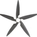 54 in. Modern Ceiling Fan with Light and Remote, Quiet Reversible DC Ceiling Fan with Downrods for Bedroom Living Room Dining Room -36-ErisView