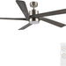 54 in. Modern DC Ceiling Fan with Lights and Remote, 5 Wood Reversible Blade Quietest Fan For Sleeping, Black Brass Ceiling Fan-28-ErisView
